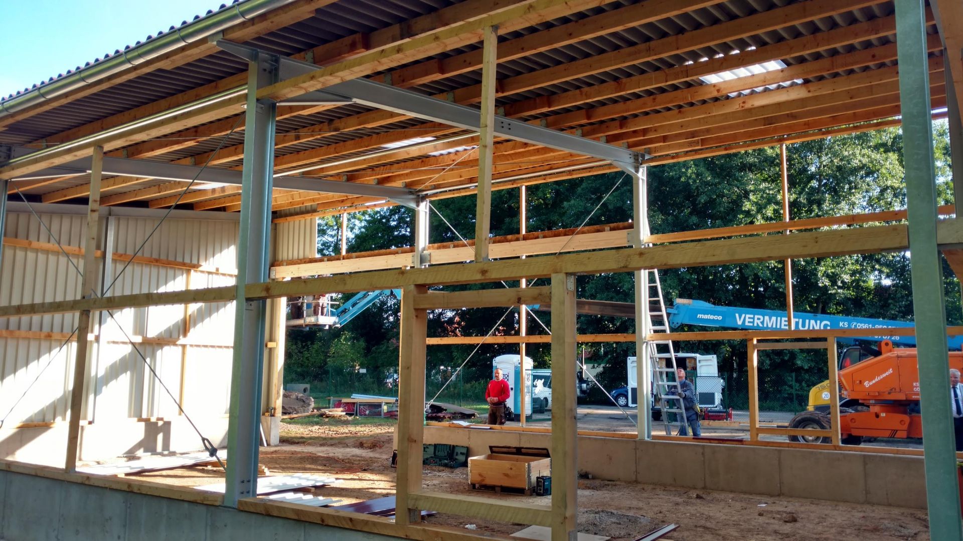 Neubau Kalthalle Ellrich